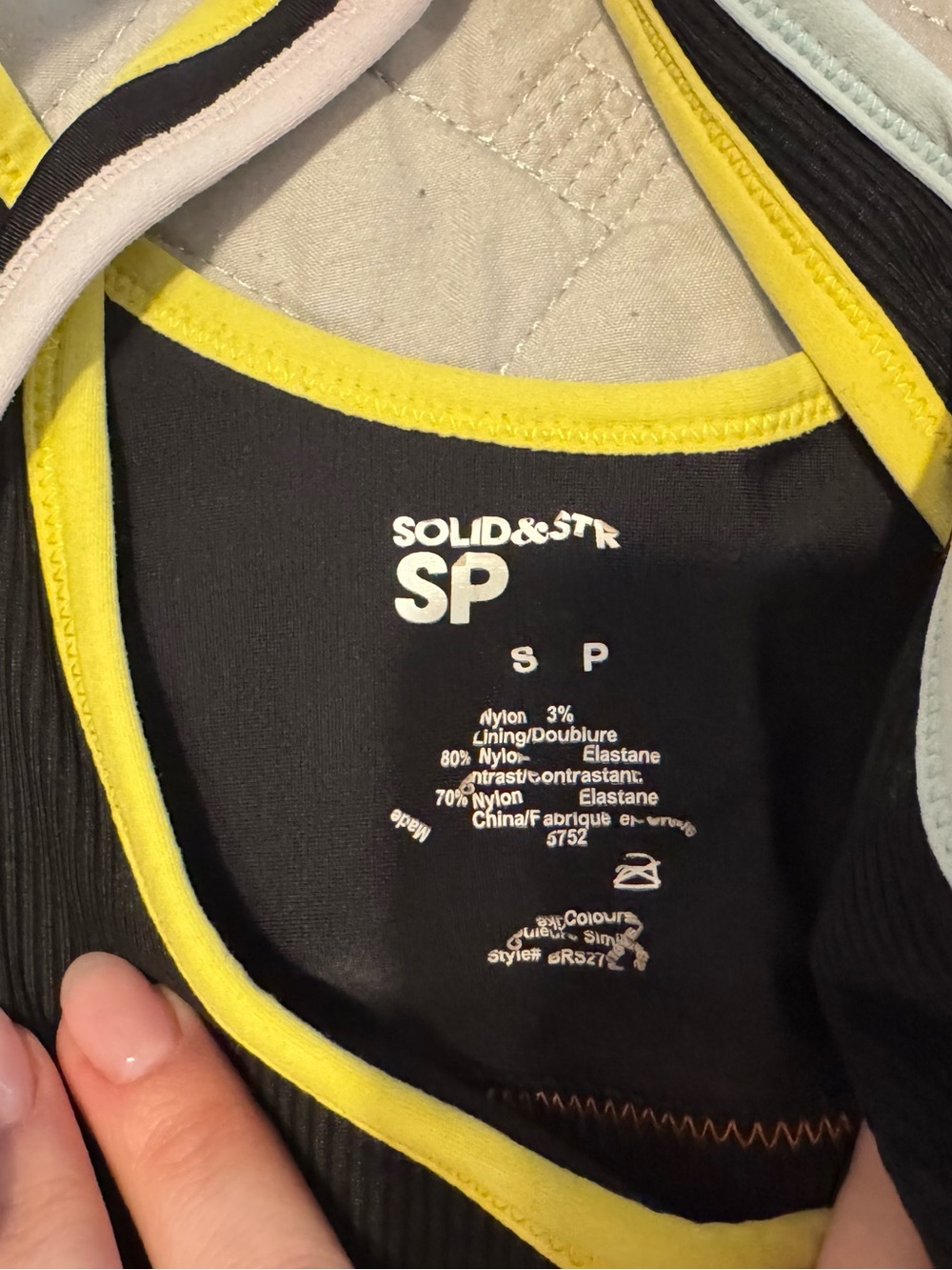 Solid & Striped Sport Ribbed Workout Set - Picture 5 of 10